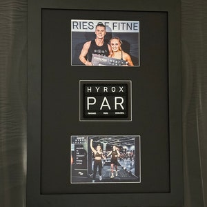 Hyrox Finishers Patch/Medal Photo Frame Portrait (2)