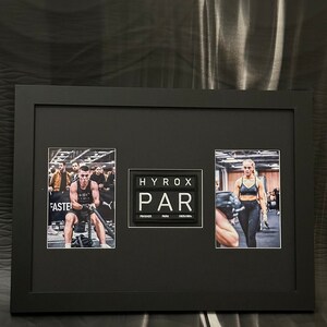 Hyrox Finishers Patch/Medal Photo Frame Landscape (1)