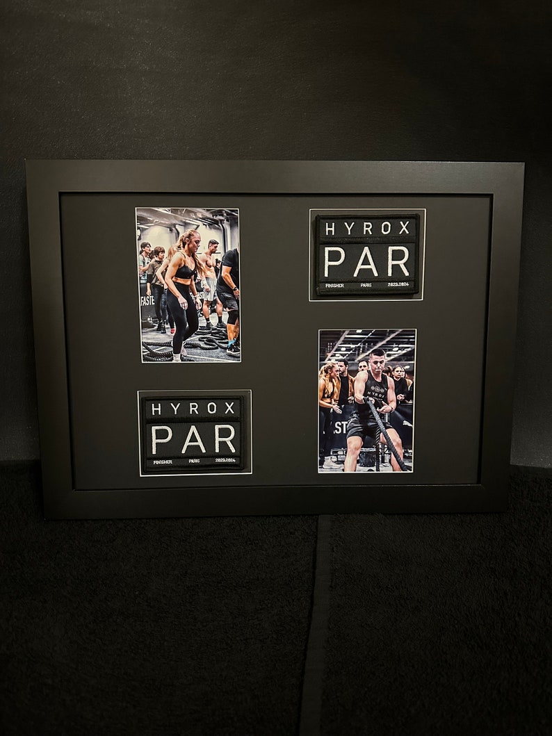 Hyrox Finishers Patch/Medal Photo Frame 2 Patch (3)