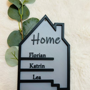 Decoration House with Name/Personalizable/Christmas Gift/Wedding/Birthday