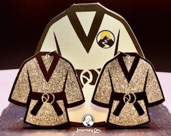 Karate Uniform Earrings