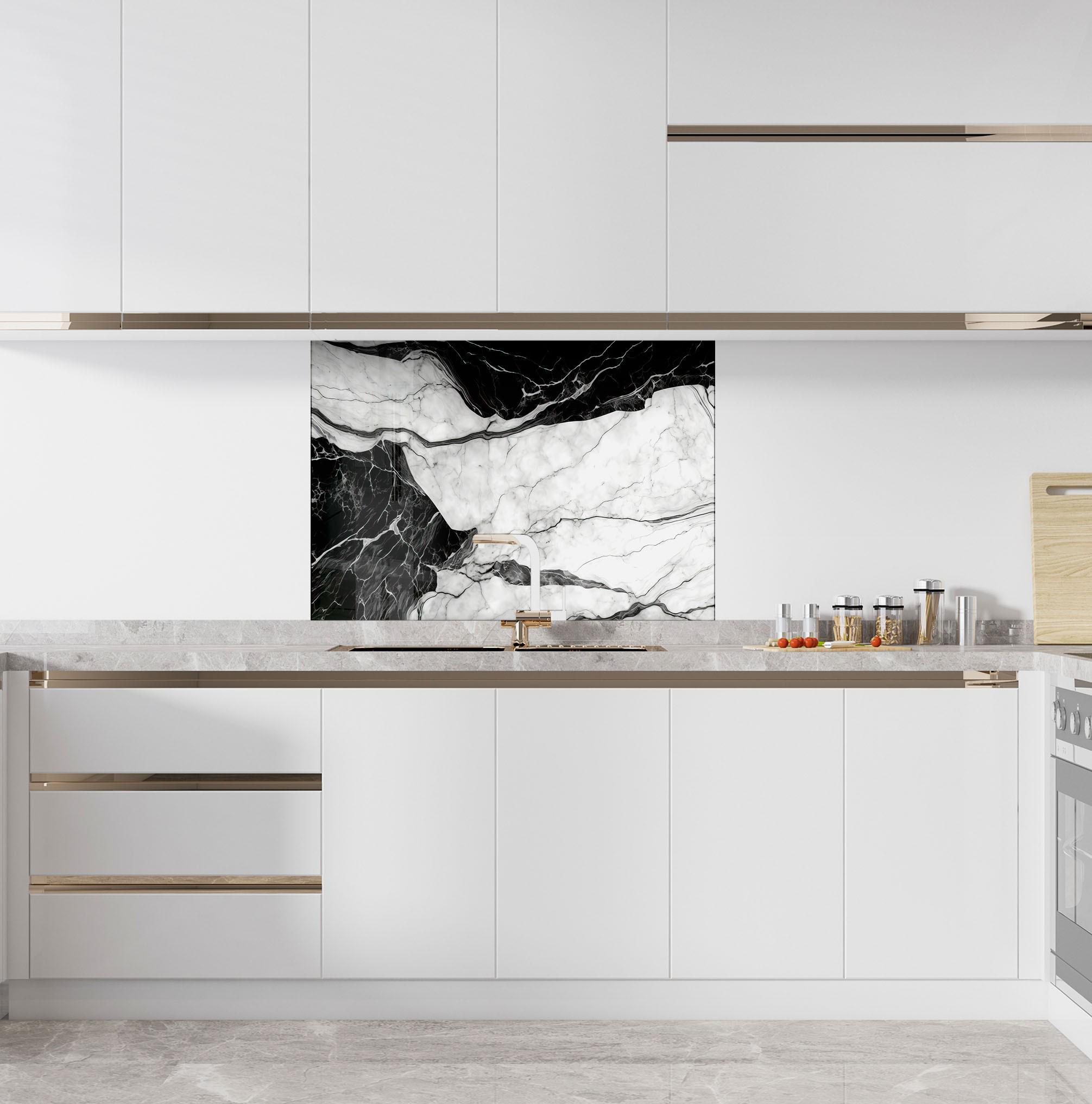 Splashback Vetro Temperato Cucina - Tramonto Sul Mare, Misura
