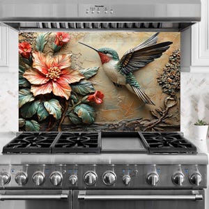 BeNice Paraschizzi Adesivo Effetto Piastrelle 3D – 5 Fogli Beige Rustico – Rimovibile E Impermeabile Per Cucina E Bagno - 5