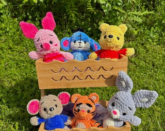 Crochet Winnie the Pooh and Friends