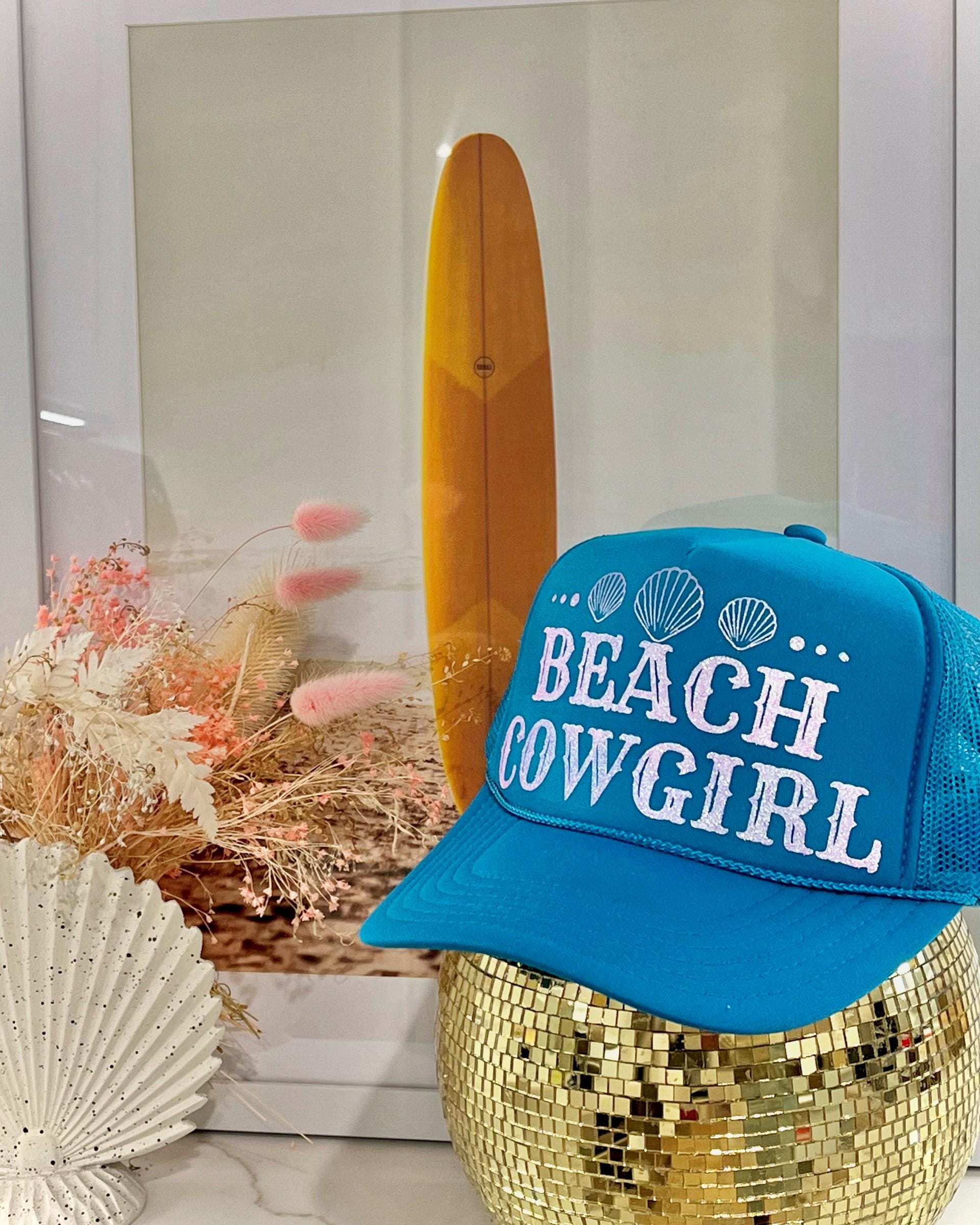TOMBSTONE Cowgirl Turquoise Lounge Beach Club Hat Cowboy Hat - Turquoise Aqua Natural Stone Accent Band - Aqua  main image 2