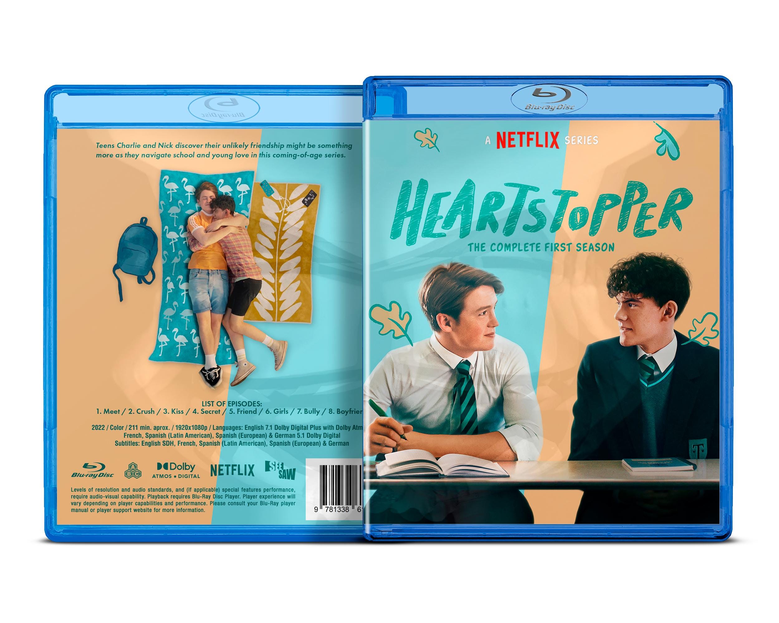Heartstopper Season One (2022) Multi Languages Blu-ray - Etsy