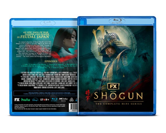 Shogun the Complete Mini Series (2024) Blu-ray - Etsy