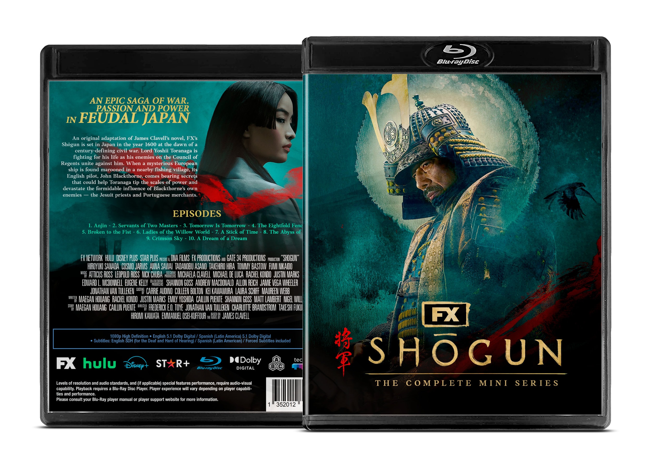 Shogun the Complete Mini Series 2024 Bluray Etsy