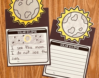 Solar Eclipse Craft Astronomy Activities Science Learning Art Project ...