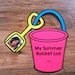 Summer Bucket List Craft & Writing, End of the Year Activity for ...