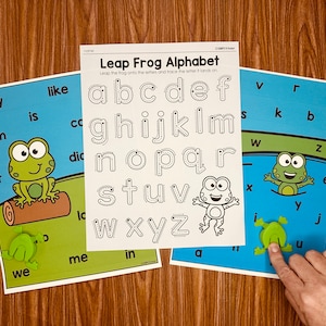 Leap Year Activities - Plastic Jumping Frog Center