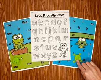 Leap Year Activities - Plastic Jumping Frog Center