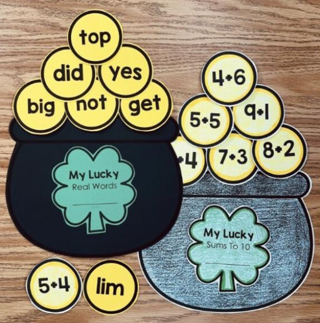 St. Patrick's Day Editable Pot of Gold Craft - St. Patricks Day Craft ...