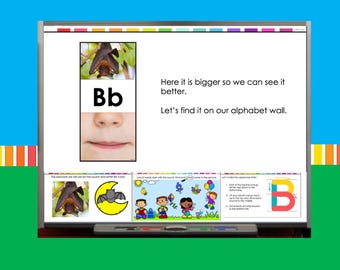 Alphabet Letter Formation Slides: Sounds Powerpoint & Google (Digital Download)