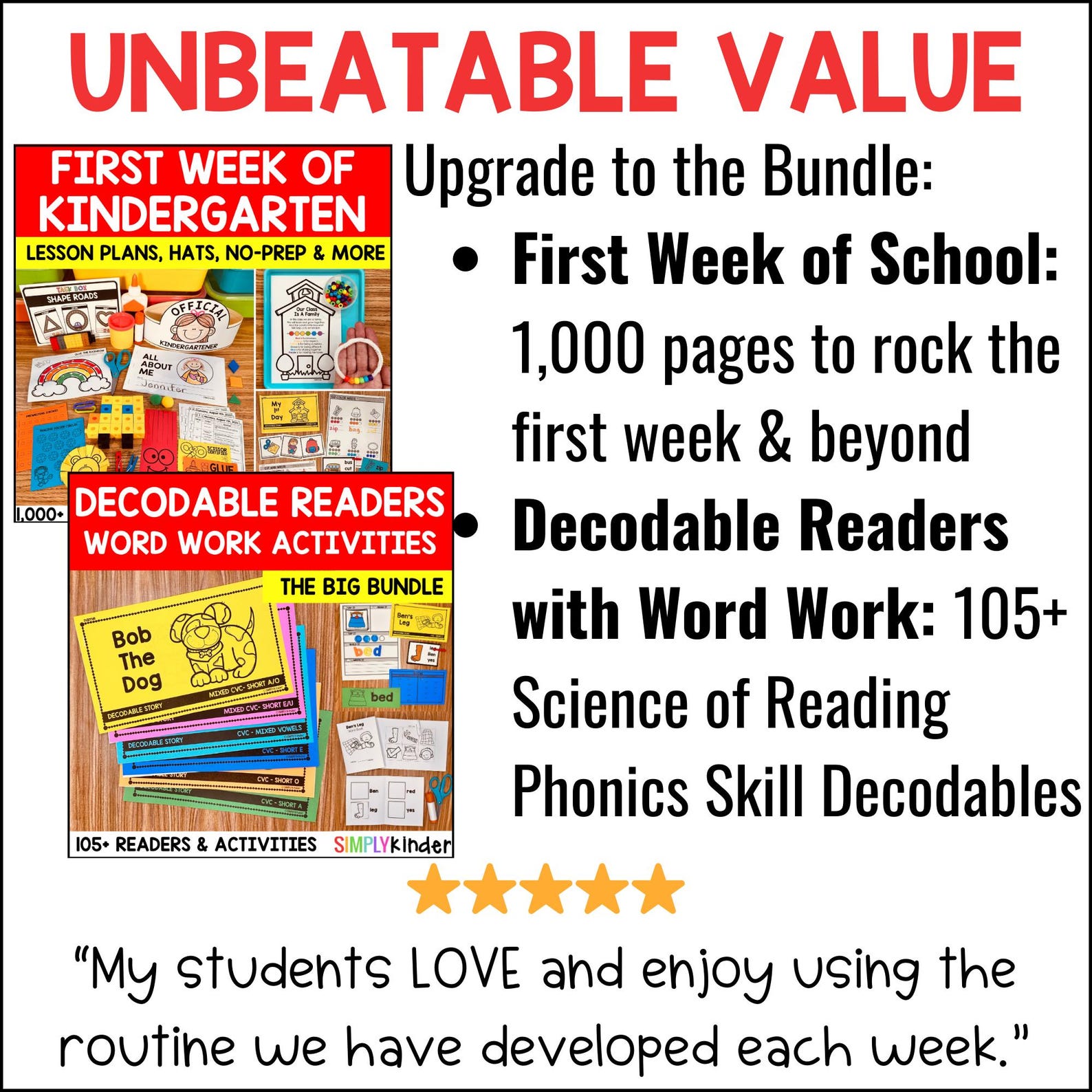 1st Day of School Decodable Reader With Activities, Back to School - Etsy