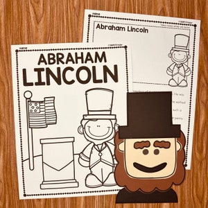Abraham Lincoln Craft, Research, and Writing Activities