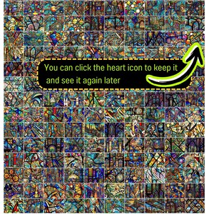 528 sömlösa mönster för målat glas, djurmålat glas, retromålat glas, sömlösa digitala papper, sömlöst paket, kommersiellt bruk bild 9