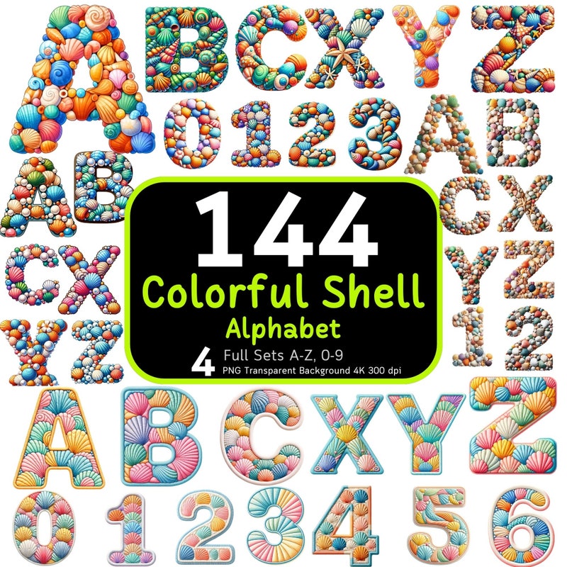 Shell Clipart - Etsy