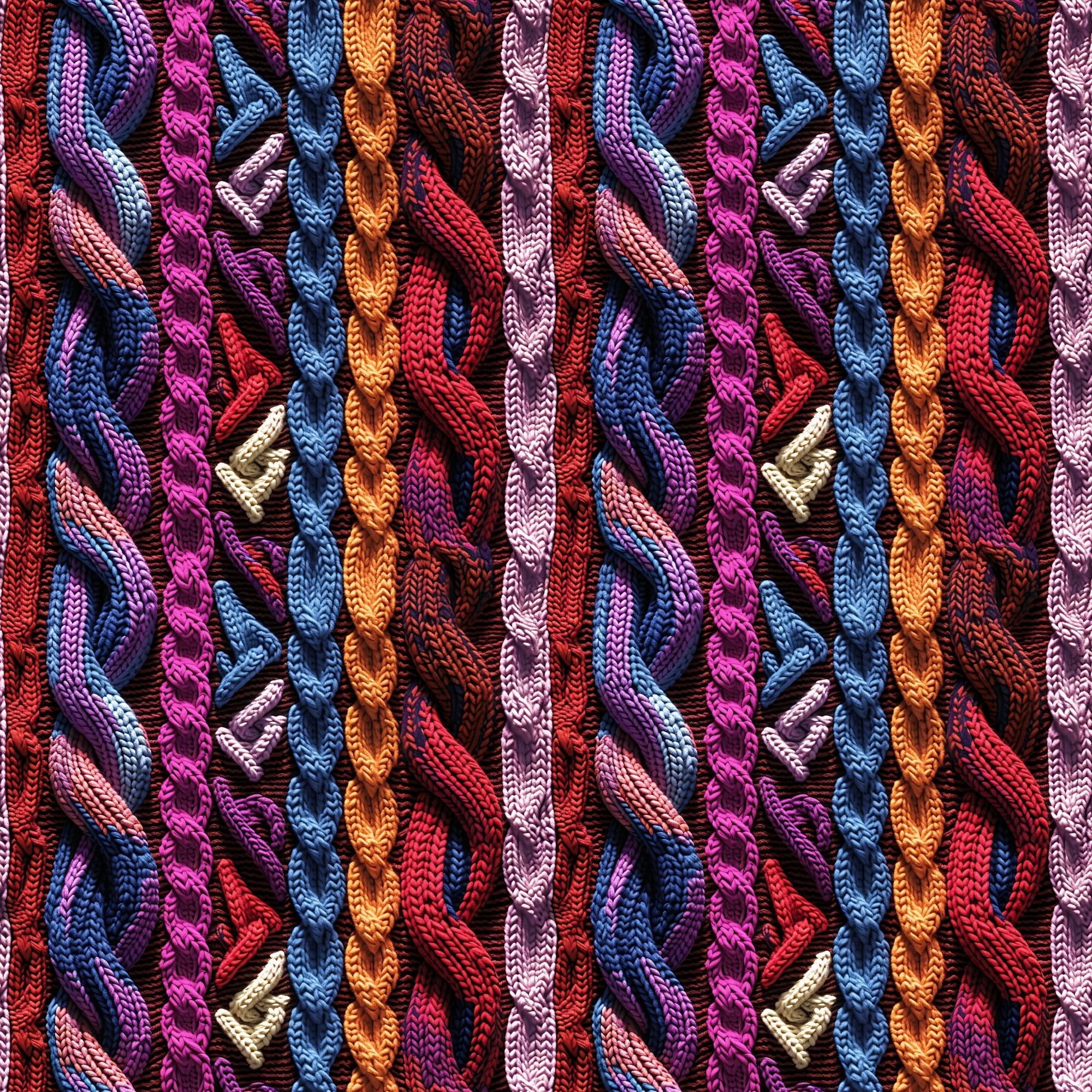 768 Knitting Patterns, Knitting Texture, Seamless Digital Papers ...