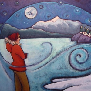 Frozen Lake Print