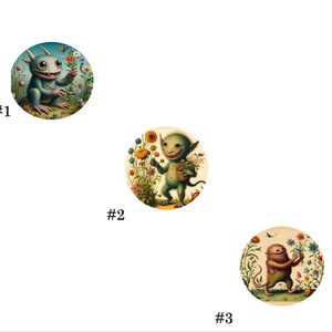 Monsters Picking Flowers Serie