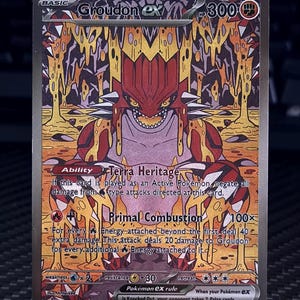 Cartes personnalisées - [ENG] Groudon EX - Texturé brillant