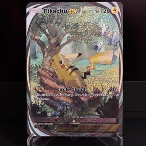 Carta Personalizada - PTCG APP Pikachu EXSAR - Texturizado Shinning Inglês