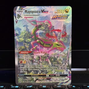 Proxykaarten - [DUT] Rayquaza VMAX 218/203 - Alt Art Evolving Skies - holografisch textuur
