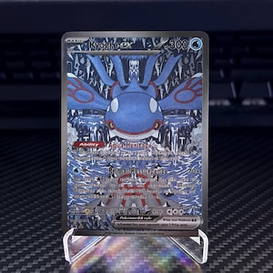 Cartes personnalisées - [ENG] Kyogre EX - Brillant texturé