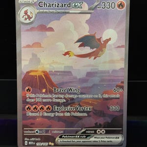 Proxy Cards - [ENG] Charizard ex - Textured Holographic