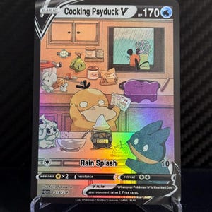 Personalisierte Karten - [ENG] Kochen Psyduck - Holographisch
