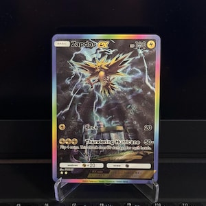 Custom Card - PTCG APP Zapdos EXSAR - Textured Shinning English