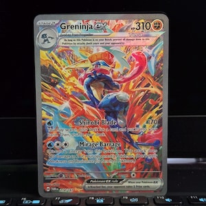 Proxy Cards - [ENG] Greninja EX Alt Art 214/167 Twilight Masquerade - Textured Holographic
