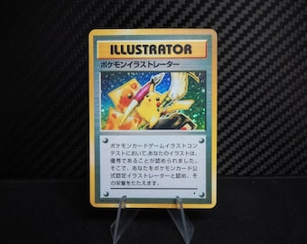 Star Holo) Japanese Pokemon card Pikachu illustrator promo Star Holo) Japanese Pokemon card Pikachu illustrator promo