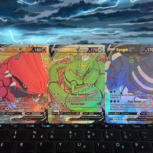 Custom Cards - [ENG] Lot of 3 Legendary set - Textured Holographic