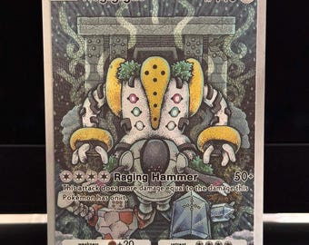 Custom Card - PTCG APP Regigigas AR - Textured Shinning English