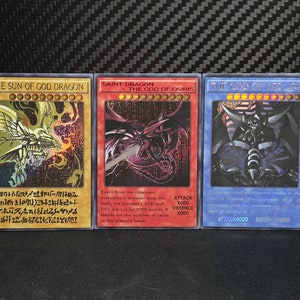 Cartões proxy - Arte alternativa holográfica do deus egípcio YGO