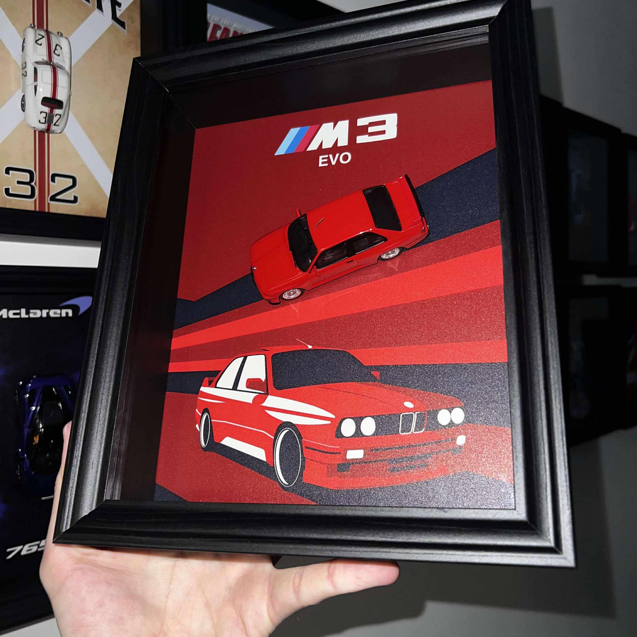 BMW M3 (E30) - Voiture miniature à l'échelle 1:43