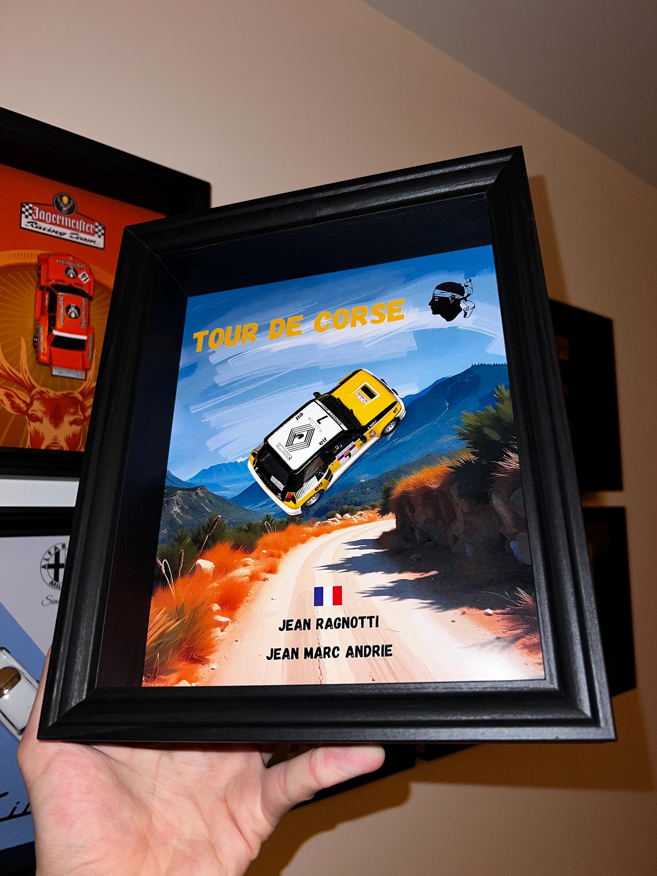 Renault 5 Turbo Tour de Corse 1982 Ragnotti-Andrié WRC526 HACHETTE 1:25