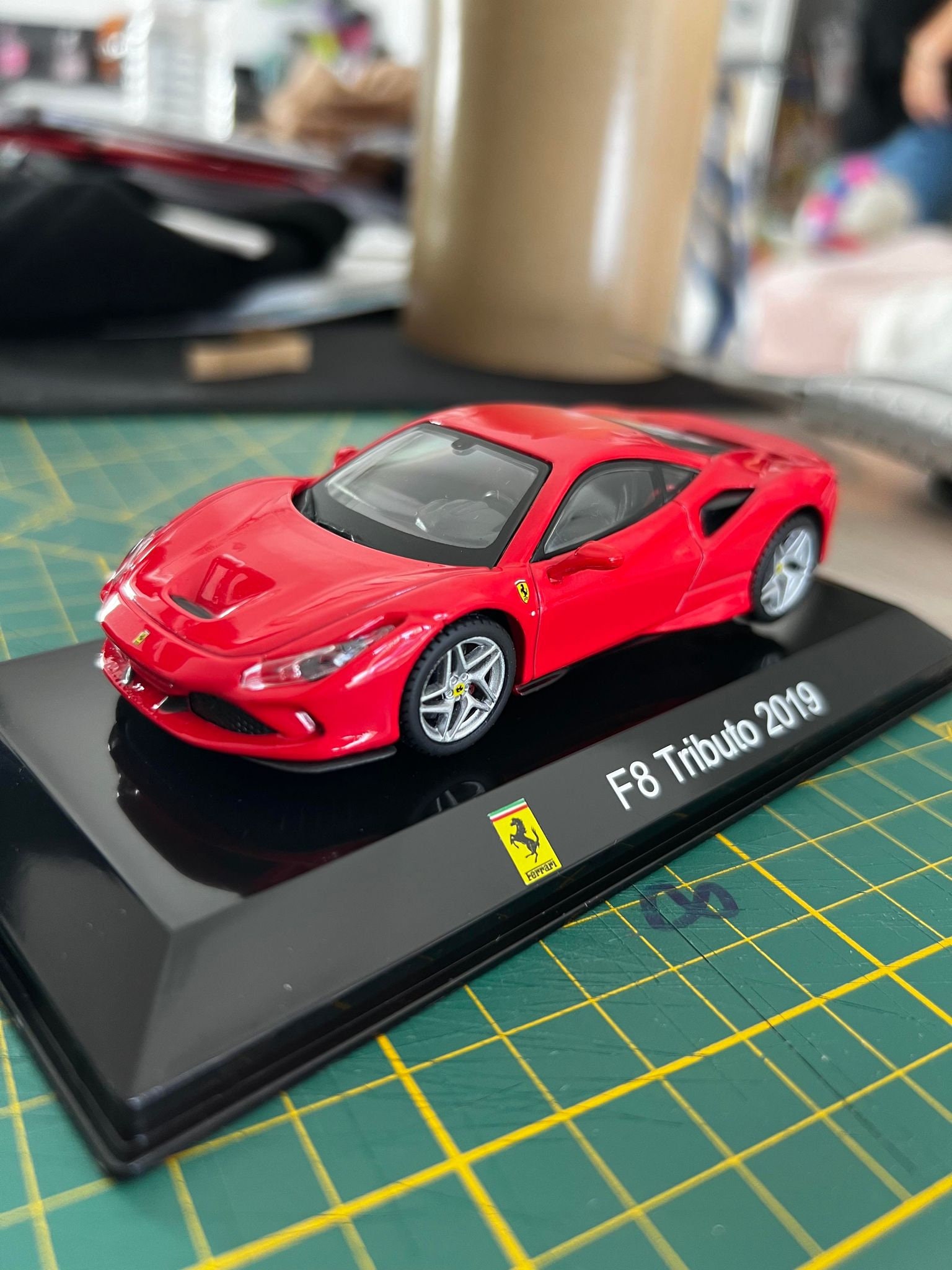Ferrari F8 Tributo Car Frame 1/43 Scale - Etsy
