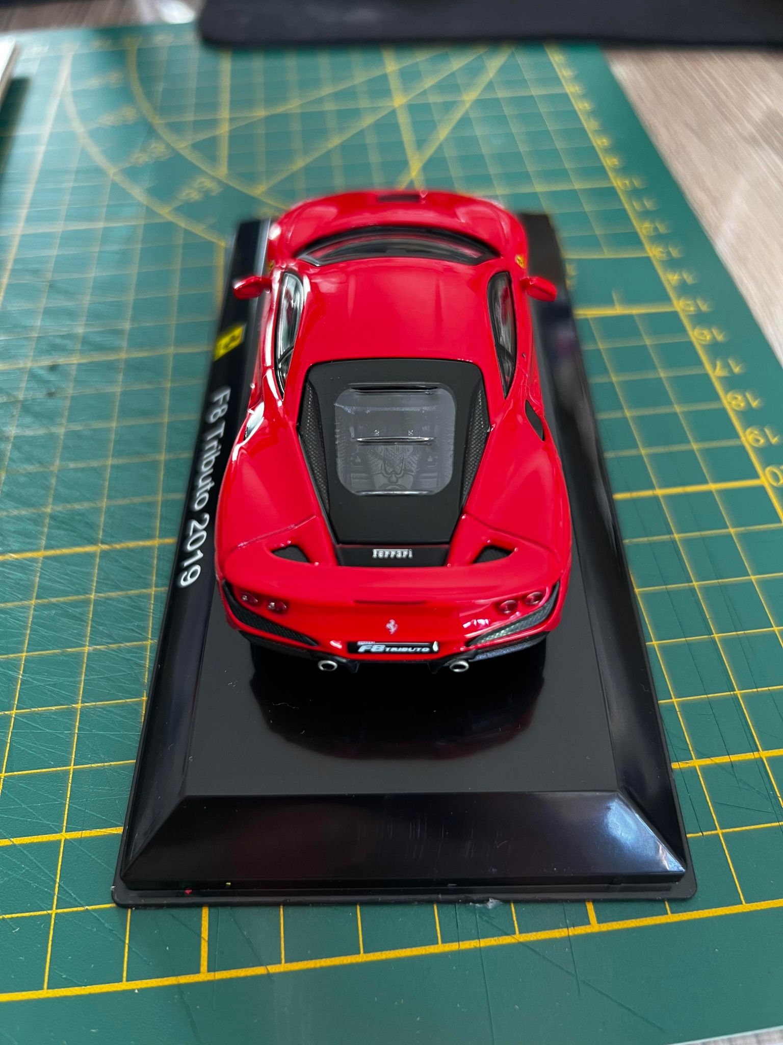 Ferrari F8 Tributoミニカー 1/43 Altaya 1/43 - Ferrari F8 Tributo 2019 Rosso Red Diecast