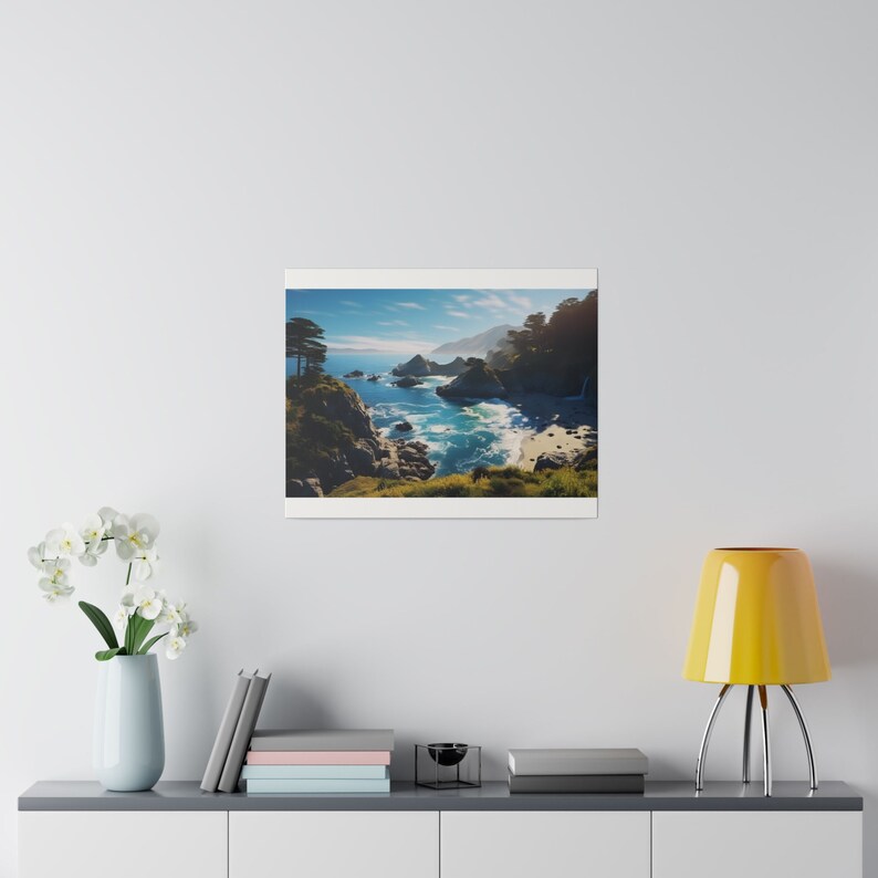 Big Sur Canvas - Bordeaux main image 1