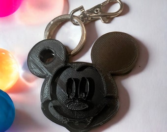 3D Printed Mickey Mouse Keychain