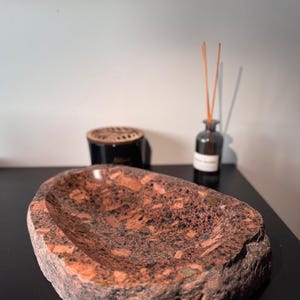 Natuurstenen kom, woondecoratie, cadeau