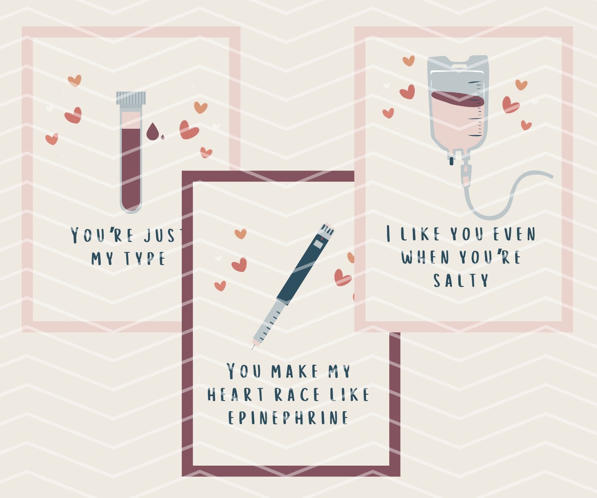 Funny Medical Valentine's Day Cards, Valentine's Day Cards for Doctors