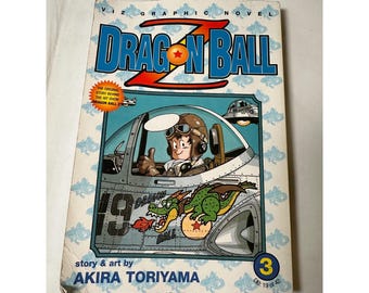 Dragon Ball Z Graphic Novel Comic Book Earth Vs Saiyajins Akira Toriyama vol 3