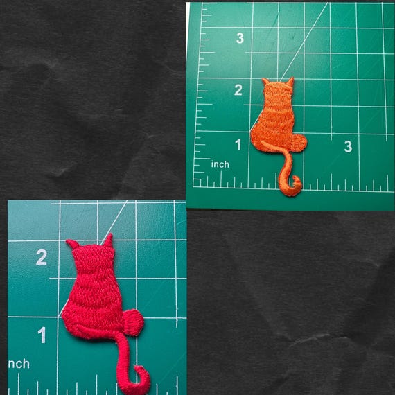 Cat Patch Kitten Iron On Patch Embroidered Appliq… - image 6