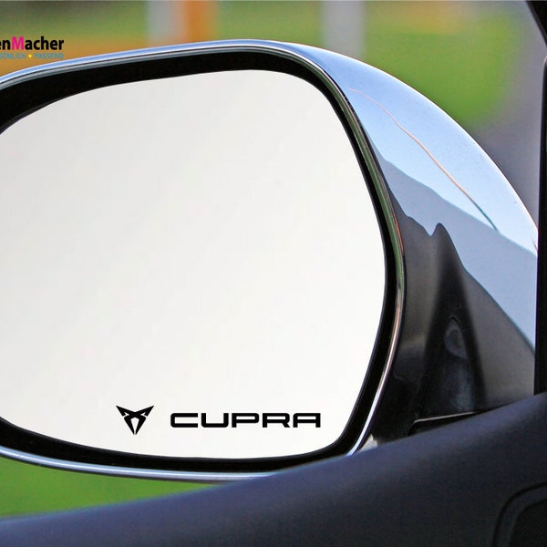 2x Cupra mirror sticker door handle sticker car sticker tuning