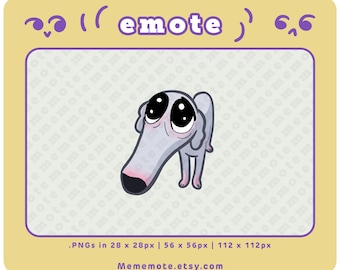 Deixe-me fazer isso por você Dog Emote para Twitch, Discord, YouTube, Kick | ID#0090