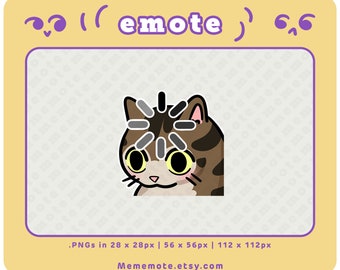 Tabby Cat Loading Meme Emote for Twitch, Discord, Youtube, Kick| ID#0024